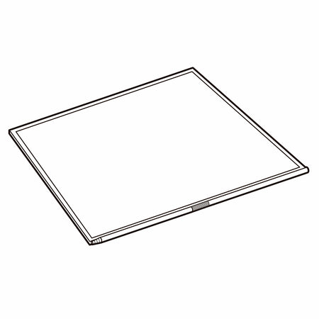 Absorbent Floor Mat Halyard 36 X 48 Inch White Hex Film - Housekeeping>Floor Mats - O&M Halyard Inc