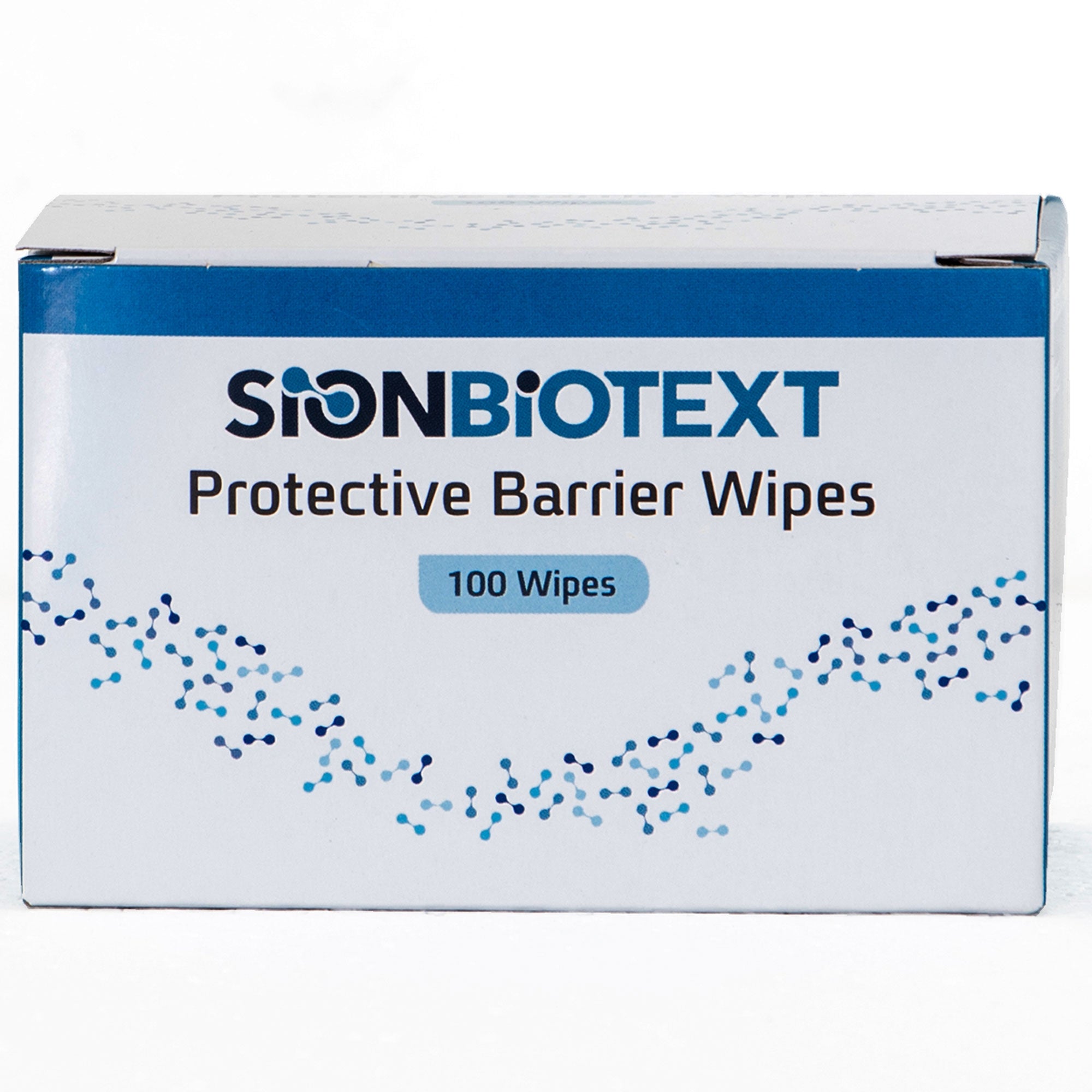 SionBiotext Protective Barrier Wipes, 100 ct.-"Skin Barrier Wipe SionBiotext Isopropyl Alcohol, Water, SD Ethanol -40, Vinyl Caprolactam/VP/Dimethylaminoethyl Methacrylate Copolymer Individual Packet NonSterile"