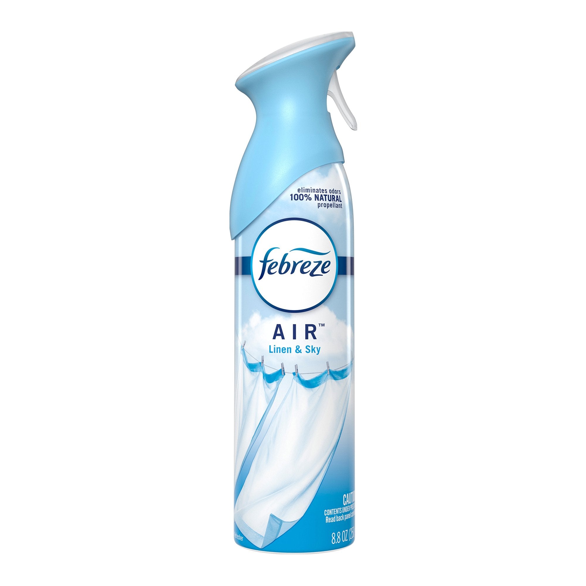 Febreze AIR Mist Air Freshener, Linen and Sky-Air Freshener Febreze AIR Liquid 8.8 oz. Can Linen and Sky Scent