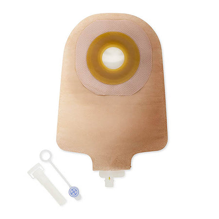 One-Piece Transparent Urostomy Pouch, 9 Inch Length, Up to 2 Inch Stoma-"Urostomy Pouch Premier One-Piece System 9 Inch Length Flat, Trim to Fit Up to 2-1/2 Inch Stoma Drainable"