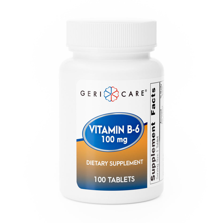 Geri-Care® Vitamin B-6 Supplement - Pharmaceuticals>Over the Counter>Nonprescription Vitamins and Minerals - Geri-Care