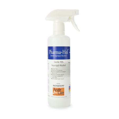 Pharma-Hol 70% IPA Disinfectant Cleaner-Pharma-Hol Surface Disinfectant Cleaner Alcohol Based Pump Spray Liquid 16 oz. Bottle Alcohol Scent Sterile