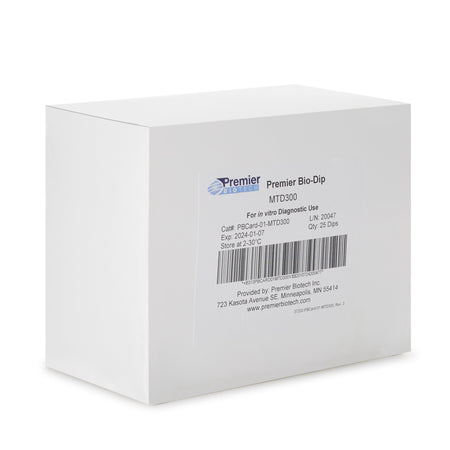 Premier Bio-Dip Single Drug (Methadone) Drugs of Abuse Test-Drugs of Abuse Test Kit Premier Bio-Dip Methadone (MTD) 25 Tests CLIA Waived