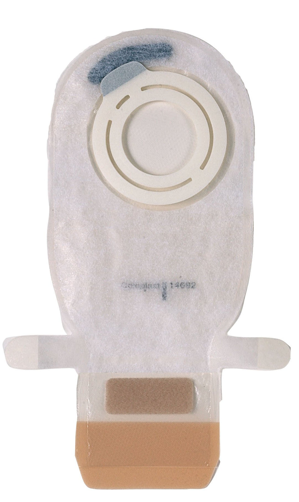 Assura AC EasiClose Two-Piece Transparent Ostomy Pouch, 1-Inch Stoma-Ostomy Pouch Assura AC EasiClose Two-Piece System 1 Inch Stoma