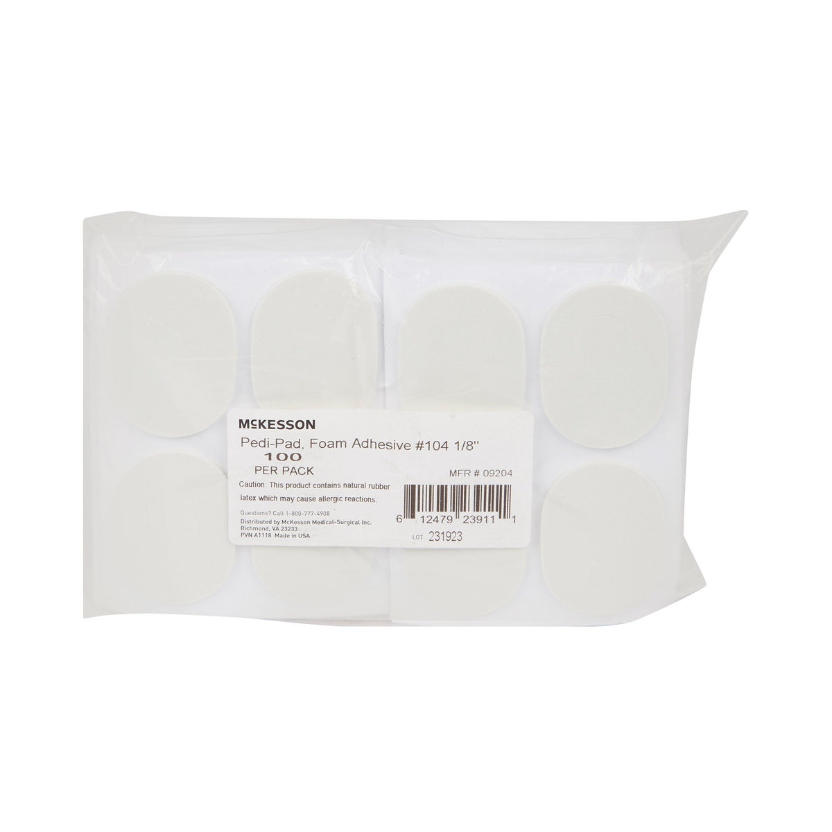 McKesson Pedi-Pad Foot Pad, Size 104 - Orthopedic>Immobilizers, Splints and Supports>Lower Body>Ankle, Foot and Toe - McKe...