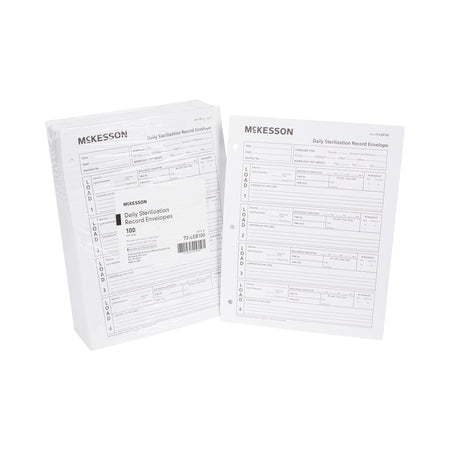 McKesson Sterilization Record Envelope-Sterilization Record Envelope McKesson