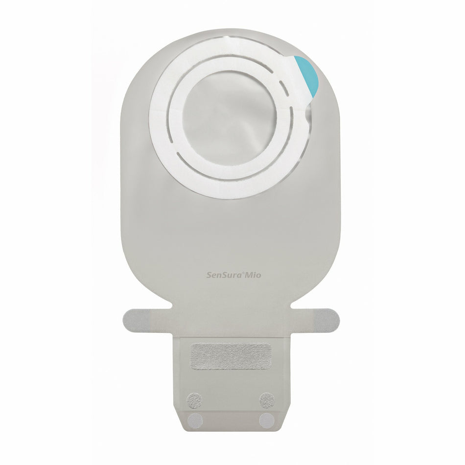 SenSura Mio Flex EasiClose Two-Piece Drainable Transparent Ostomy Pouch, Maxi Length, 50 mm Flange-"Ostomy Pouch SenSura Mio Flex EasiClose Two-Piece System 11 Inch Length, Maxi Drainable"