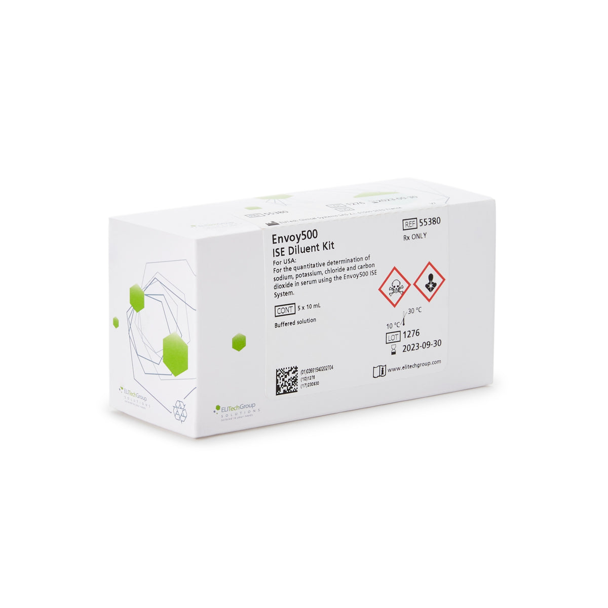 Envoy 500 Reagent-ISE Diluent Envoy 500 5 X 10 mL