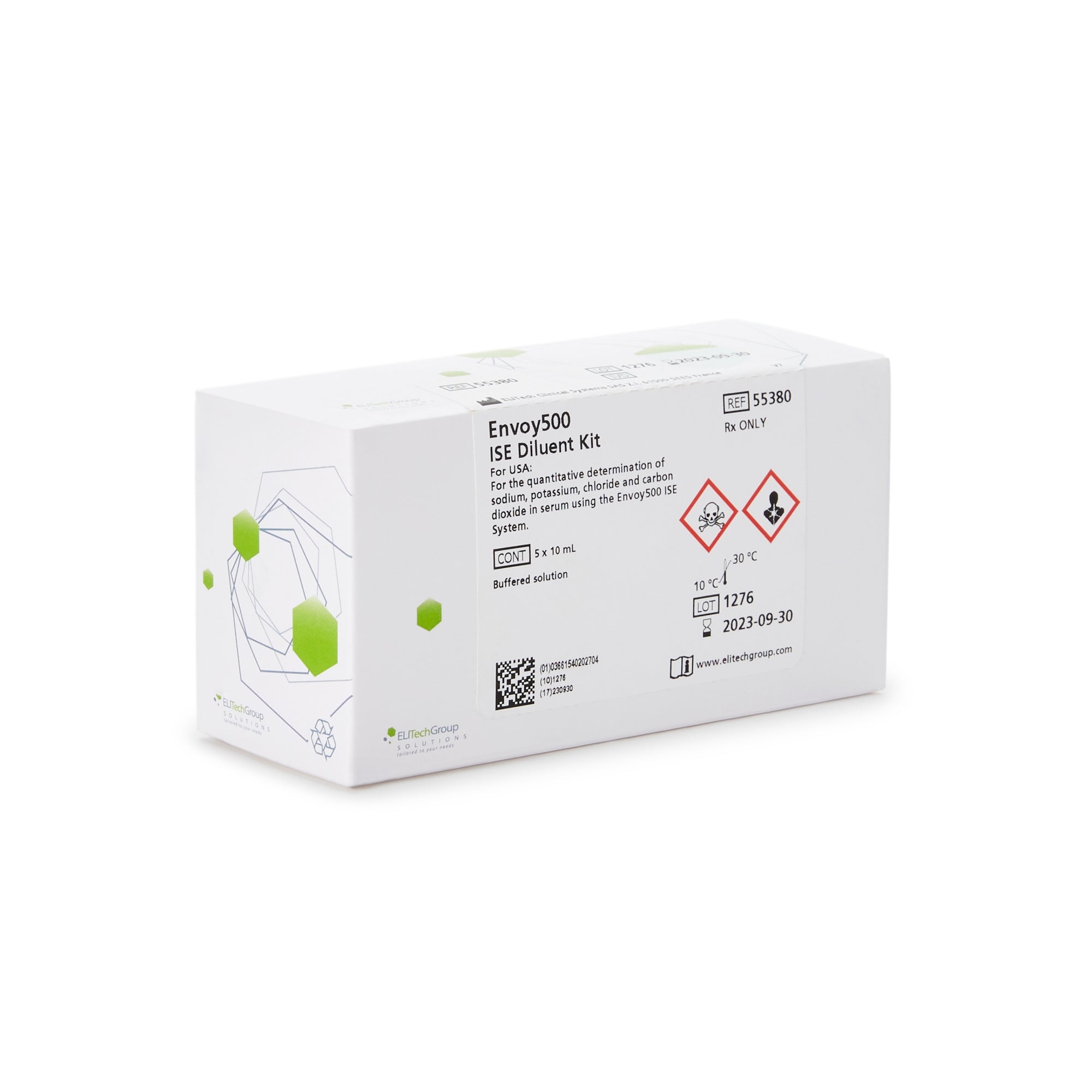 Envoy 500 Reagent-ISE Diluent Envoy 500 5 X 10 mL