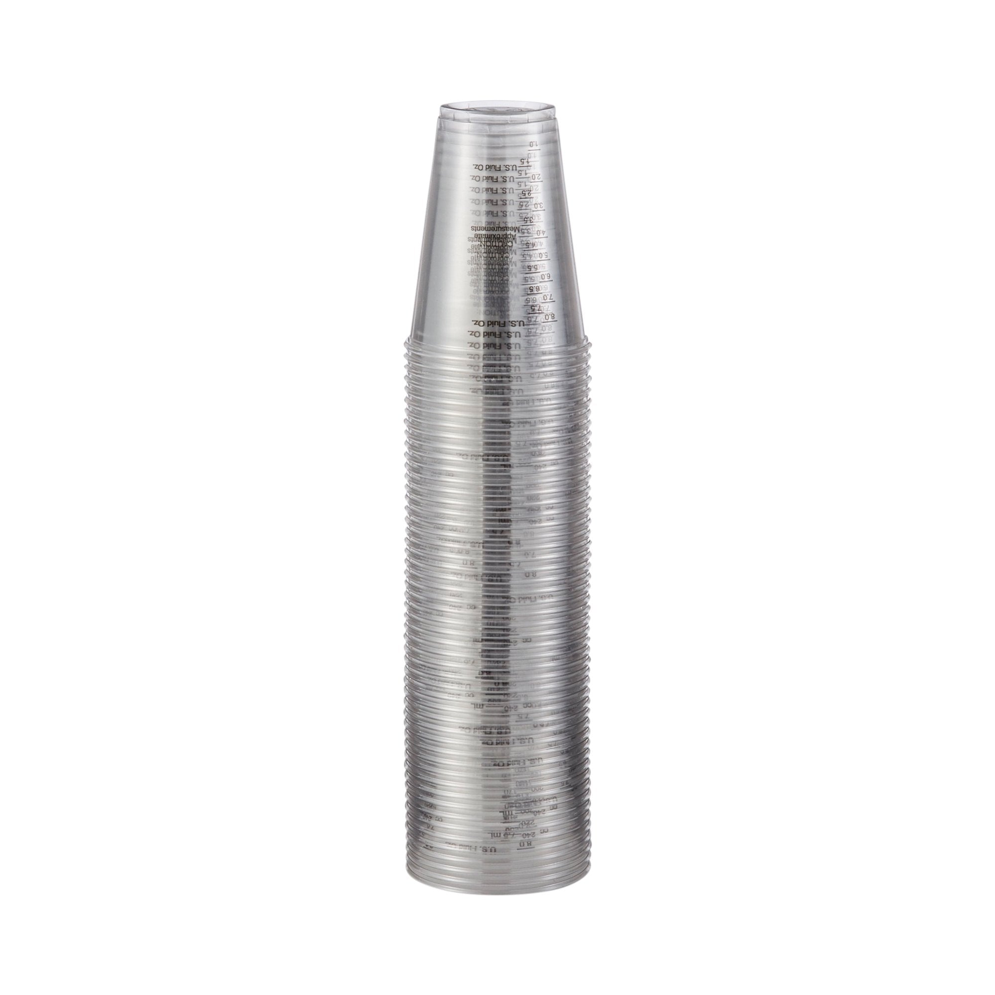 Solo Graduated Drinking Cup, Ultra Clear, 10 oz, Clear Plastic, Disposable-Drinking Cup Solo Ultra Clear 10 oz. Clear Plastic Disposable