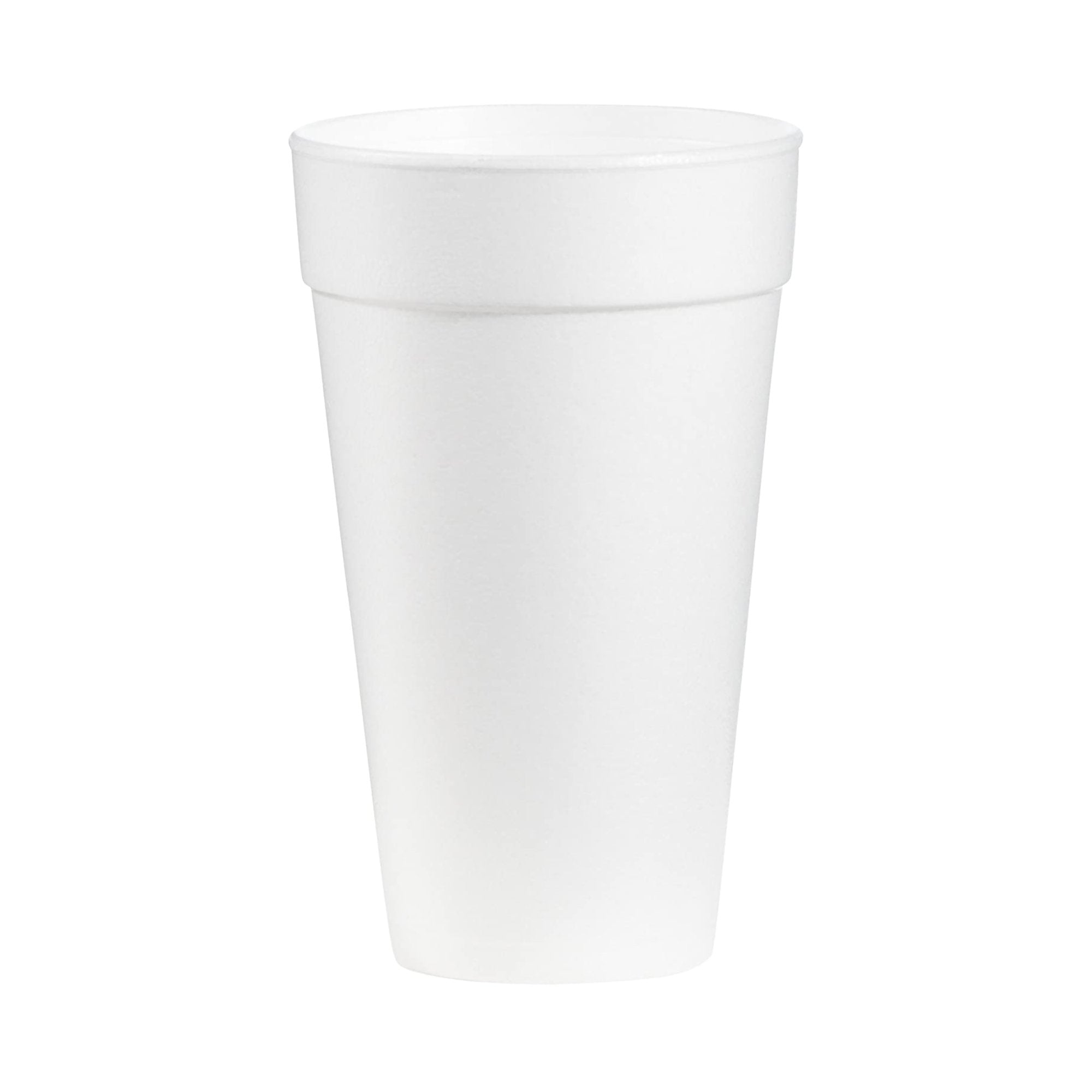 WinCup Styrofoam Drinking Cup, 20 ounce-Insulated Drinking Cup WinCup 20 oz. White Styrofoam Disposable