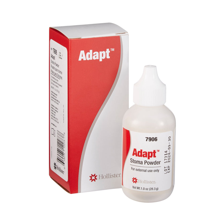 Hollister Adapt Ostomy Powder, Non-Sterile, 1 oz Puff Bottle-Premium Stoma Powder Adapt 1 oz. Puff Bottle
