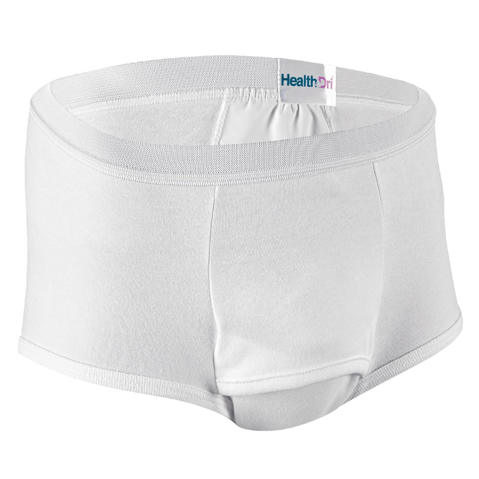 HealthDri Absorbent Underwear, Extra Extra Large-Male Adult Absorbent Underwear HealthDri Pull On 2X-Large Reusable Heavy Absorbency
