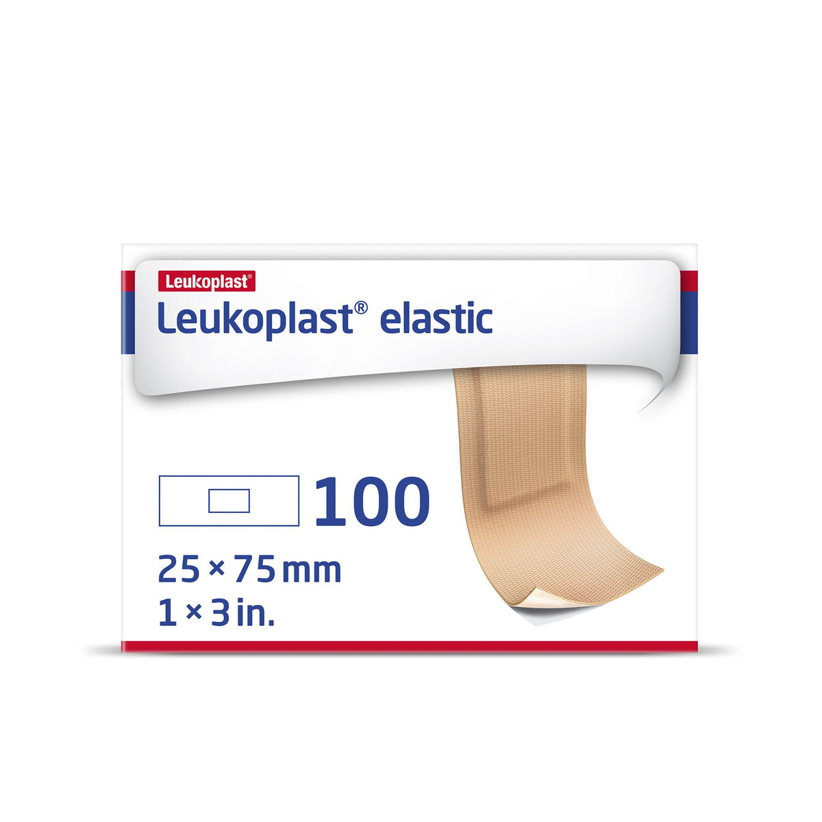 Leukoplast® Elastic Adhesive Strip, 1 x 3 Inch - Wound Care>General Wound Care>Adhesive Bandages - BSN Medical