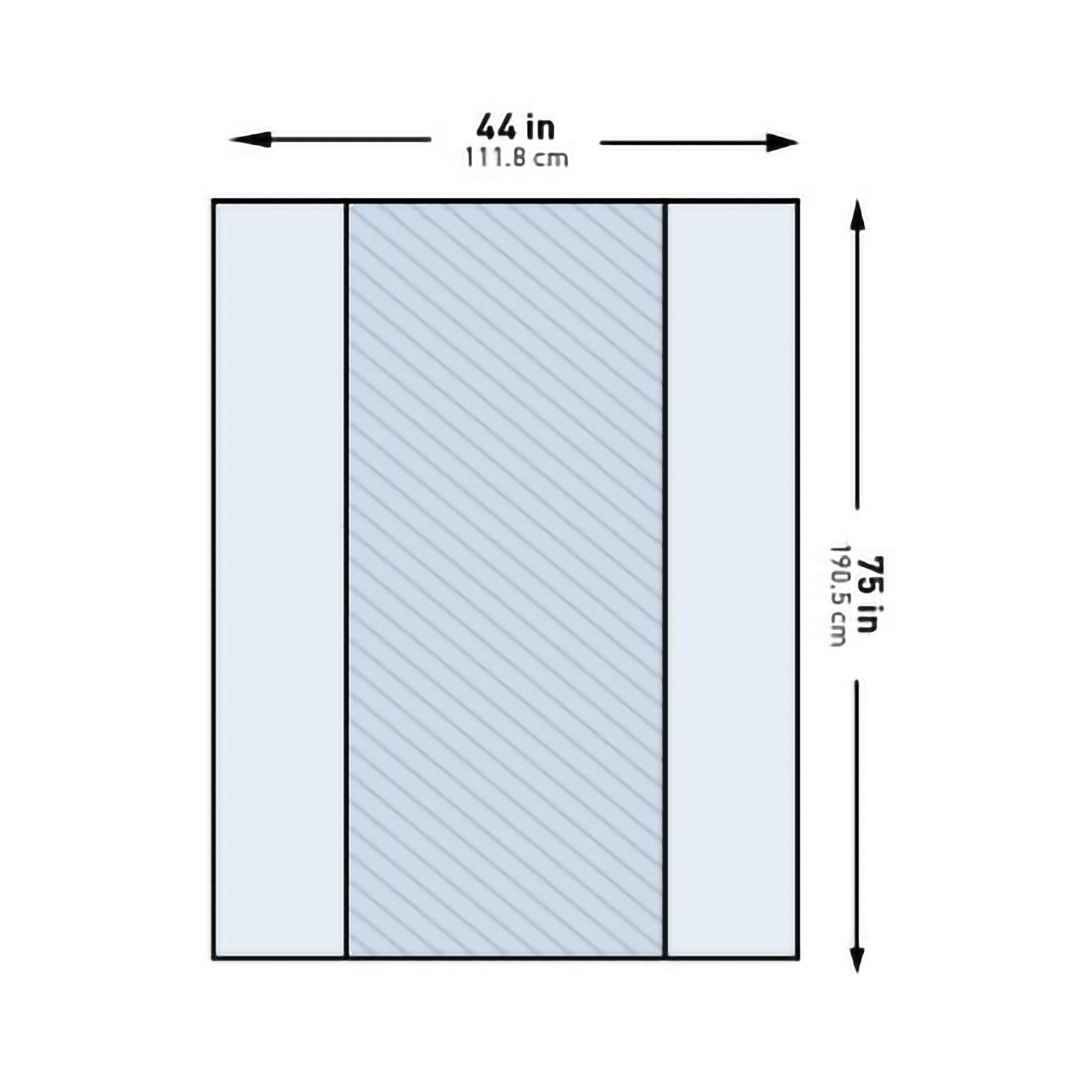 McKesson Table Drape, 44 x 75 Inch-Table Drape McKesson 44 X 75 Inch For Back Table