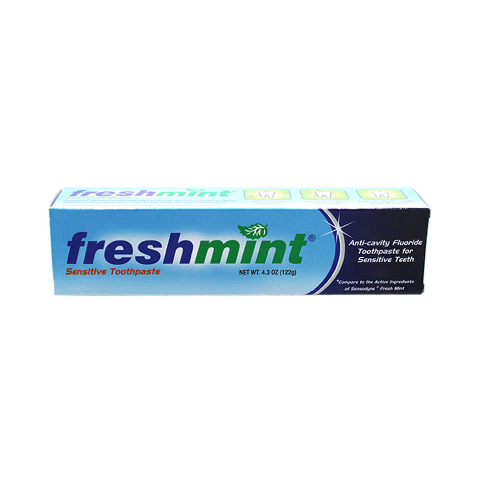Freshmint® Toothpaste Mint Flavor for Those with Sensitive Teeth, 4.3-ounce Tube - Personal Hygiene>Mouth Care>Toothpaste...