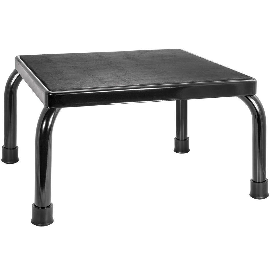 McKesson Step Stool-Step Stool McKesson 1 Step Powder Coated Steel Frame 8-3/4 Inch Step Height