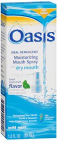 Oasis Mouth Moisturizer-Mouth Moisturizer Oasis 1 oz. Spray