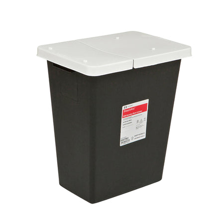 SharpSafety™ RCRA Waste Container, 18 Gallon, 18.25 x 26 x 12.75 Inch - Needles and Syringes>Sharps Collectors>Sharps Cont...