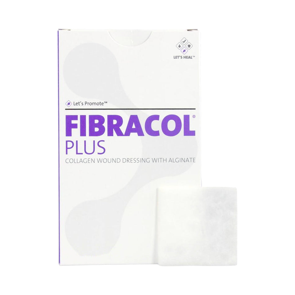 Systagenix Fibracol Plus Collagen/Alginate Dressing, 10 x 11 Centimeter-Collagen Dressing Fibracol Plus 4 X 4 Inch Square Sterile