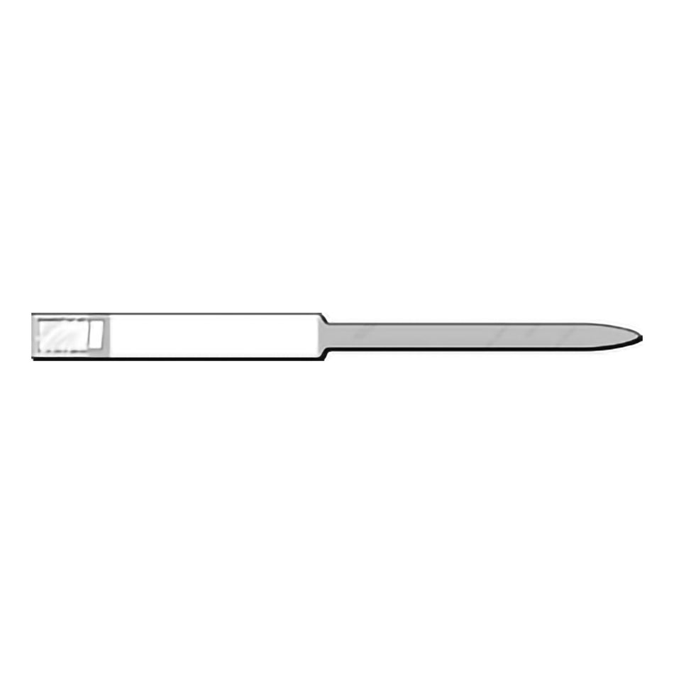 Precision Dynamics Identification Wristband, 1 x 12-1/4 Inch, Blue-Identification Wristband McKesson Write On Band Adhesive Closure