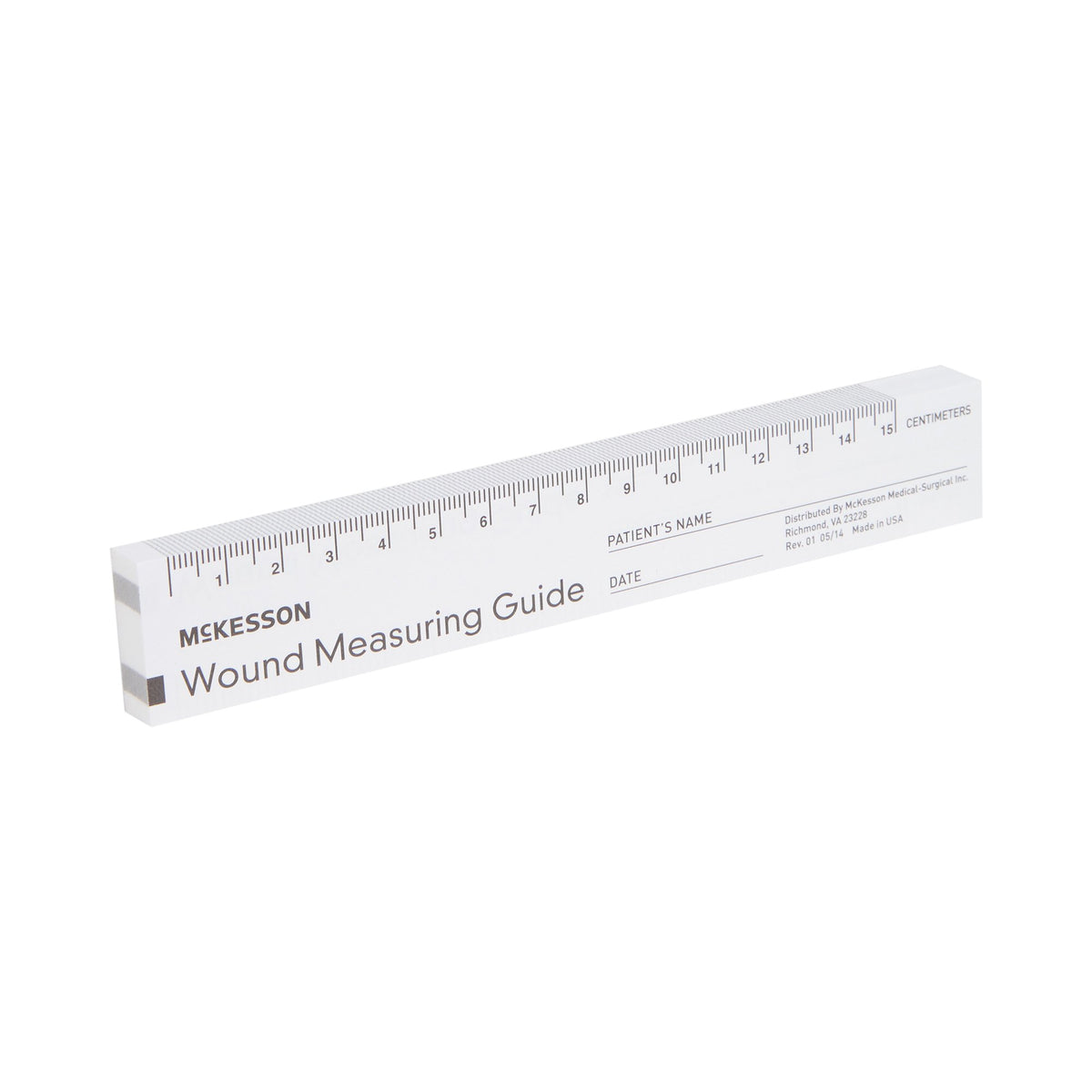 McKesson Nonsterile Paper Wound Measuring Guide, 6 Inch-Wound Measuring Guide McKesson 6 Inch Length Paper NonSterile