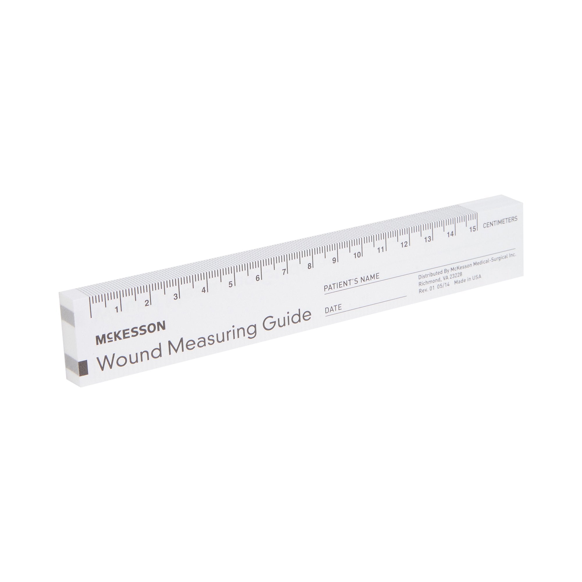 McKesson Nonsterile Paper Wound Measuring Guide, 6 Inch-Wound Measuring Guide McKesson 6 Inch Length Paper NonSterile