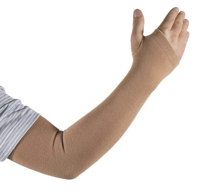 Kinship Comfort Brands Protective Sleeve, Beige, Medium-Arm Sleeve Geri-Sleeve Medium