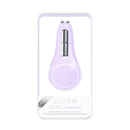 BEAR 2 Eyes & Lips Microcurrent Line Smoothing Device, Lavender-Microcurrent Facial Toning Device BEAR 2 Eyes & Lips