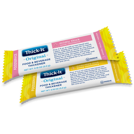 Thick-It Original Food & Beverage Thickener-Food and Beverage Thickener Thick-It Original 5 Gram Individual Packet Unflavored Powder IDDSI Level 2 Mildly Thick