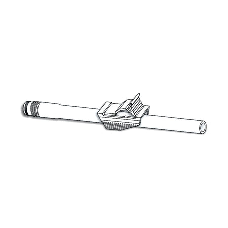 Urocare Tube Clamp-"Tube Clamp Urocare 2 Position, 1.63 x 0.75 x 0.81 Inch, White, Polypropylene- Polyester"