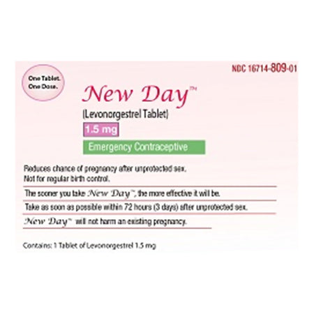 New Day Levonorgestrel Birth Control Pill-Birth Control Pill New Day