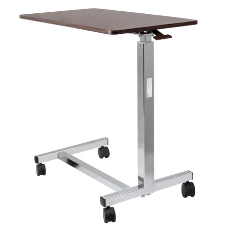 McKesson Non-Tilt Overbed Table, U-Base-Overbed Table McKesson Non-Tilt Spring Assisted Lift 28-1/4 to 43-1/4 Inch Height Range