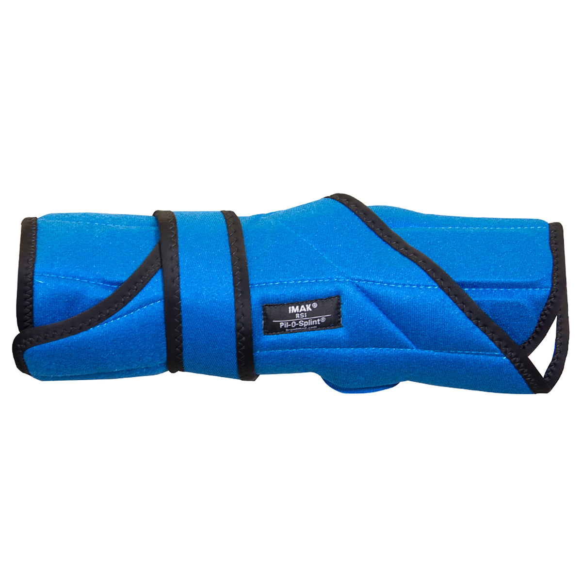 IMAK RSI Pil-O-Splint Nighttime Wrist Splint, One Size Fits Most-Night Wrist Brace IMAK RSI Adjustable Pil-O-Splint ergoBeads / Foam / Polyflannel Left or Right Hand Black / Blue One Size Fits Most
