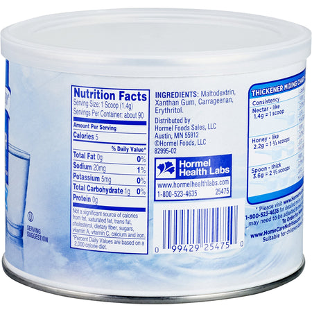 Thick & Easy® Clear Food and Beverage Thickener, 4.4-ounce canister - Nutritionals and Feeding Supplies>Nutritionals>Thick...