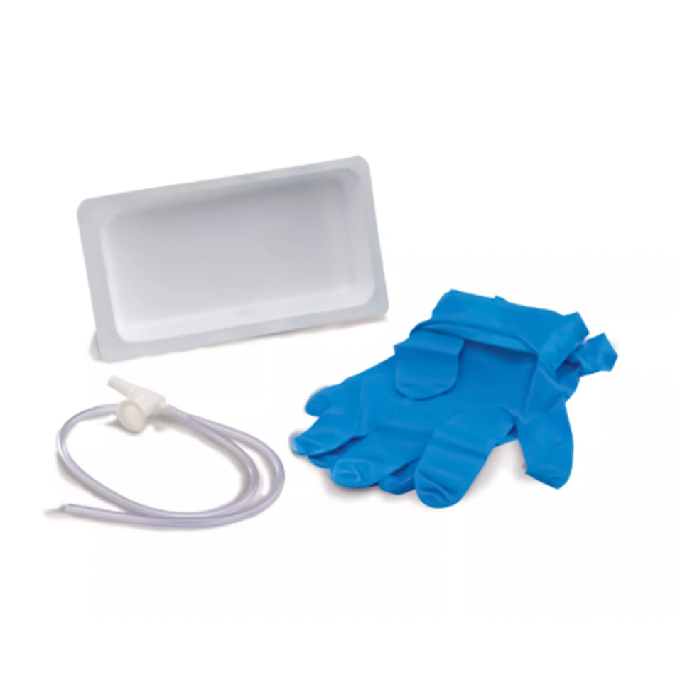 Argyle™ Graduated Suction Catheter Tray with Chimney Valve, 10 Fr. - Drainage and Suction>Suction Catheter Kits and Trays...