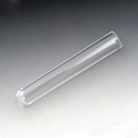 Globe Scientific Test Tube, 5 mL, 12 x 75 mm-Test Tube Plain 5 mL Without Closure Polystyrene Tube