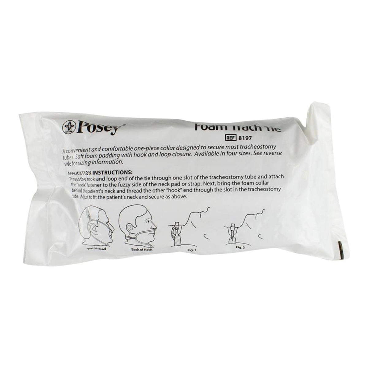 Posey® Tracheostomy Tie, Medium - Respiratory>Tracheostomy>Tube Holders - Tidi Products