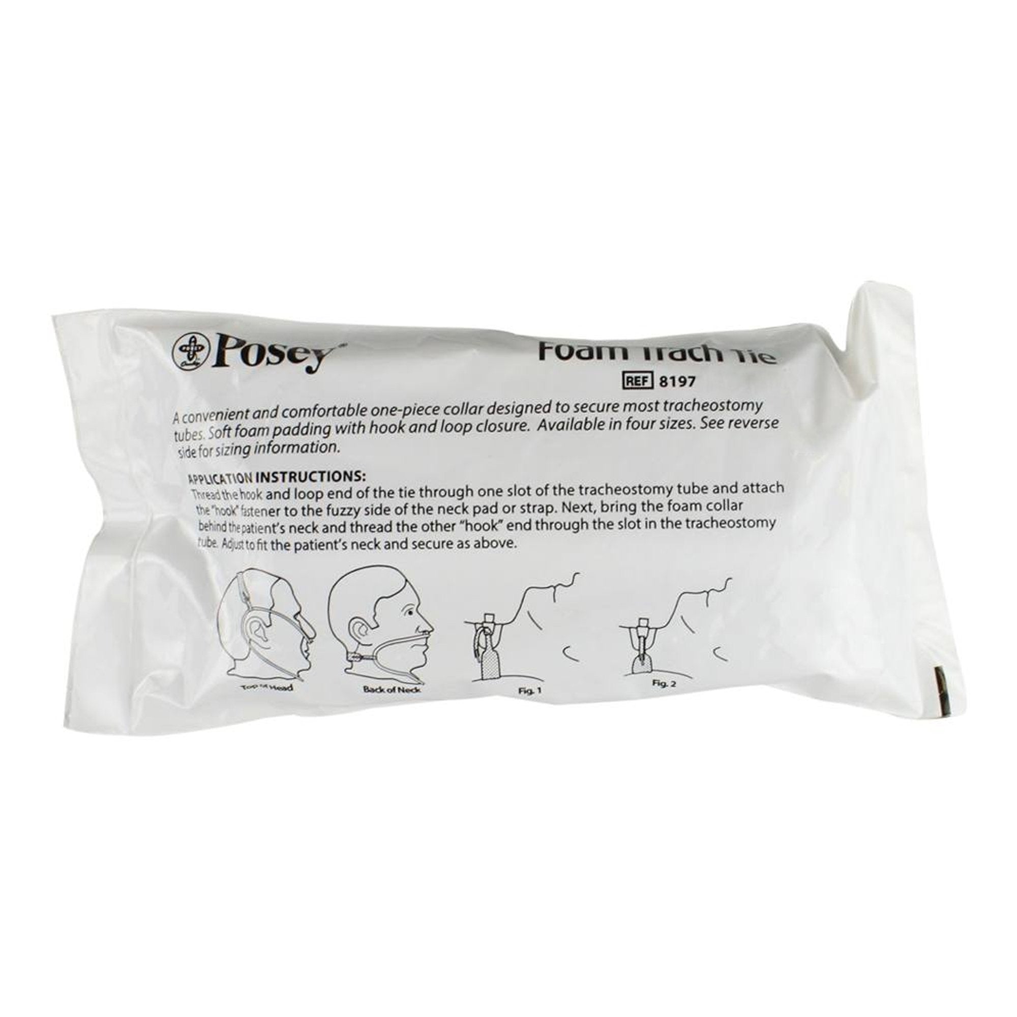 Posey® Tracheostomy Tie, Medium - Respiratory>Tracheostomy>Tube Holders - Tidi Products