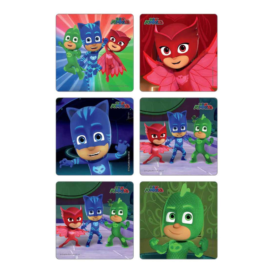 Medibadge KLS Disney PJ Masks Stickers-MiniBadges 100 per Pack PJ Masks Sticker 2-1/2 Inch