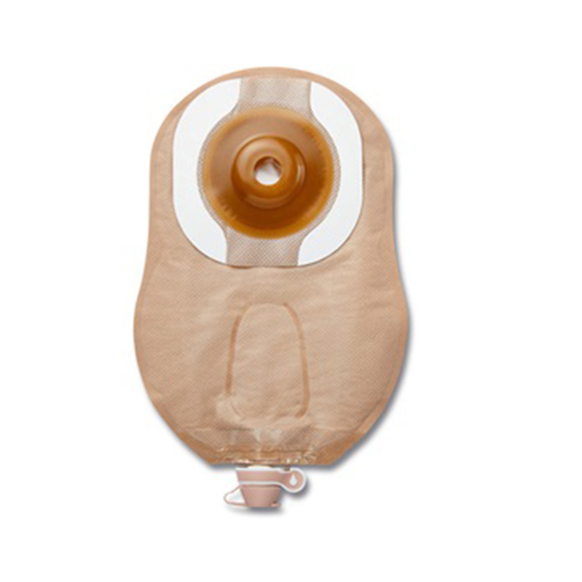 Urostomy Pouch Premier™ One-Piece System 9 Inch Length Convex, Pre-Cut 1-1/4 Inch Stoma Drainable