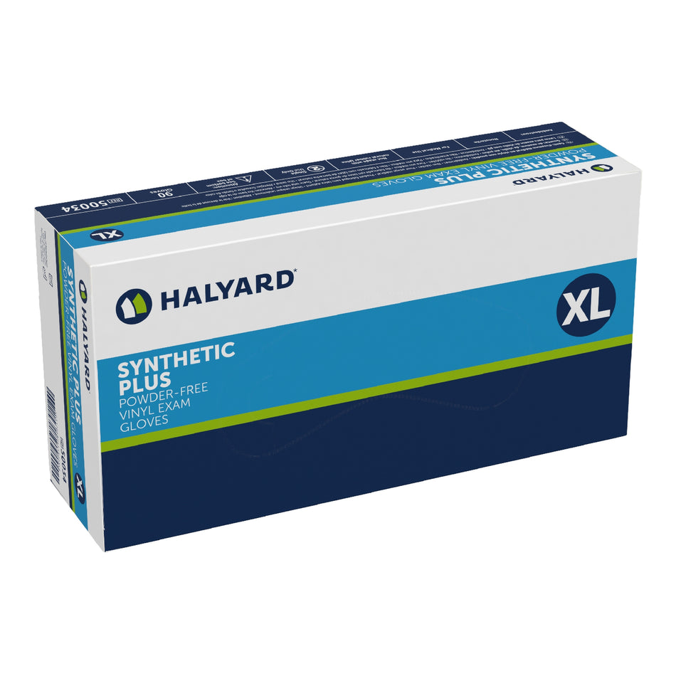 Halyard™ Vinyl Exam Glove, Extra Large, White - Gloves>Exam Gloves - O&M Halyard Inc