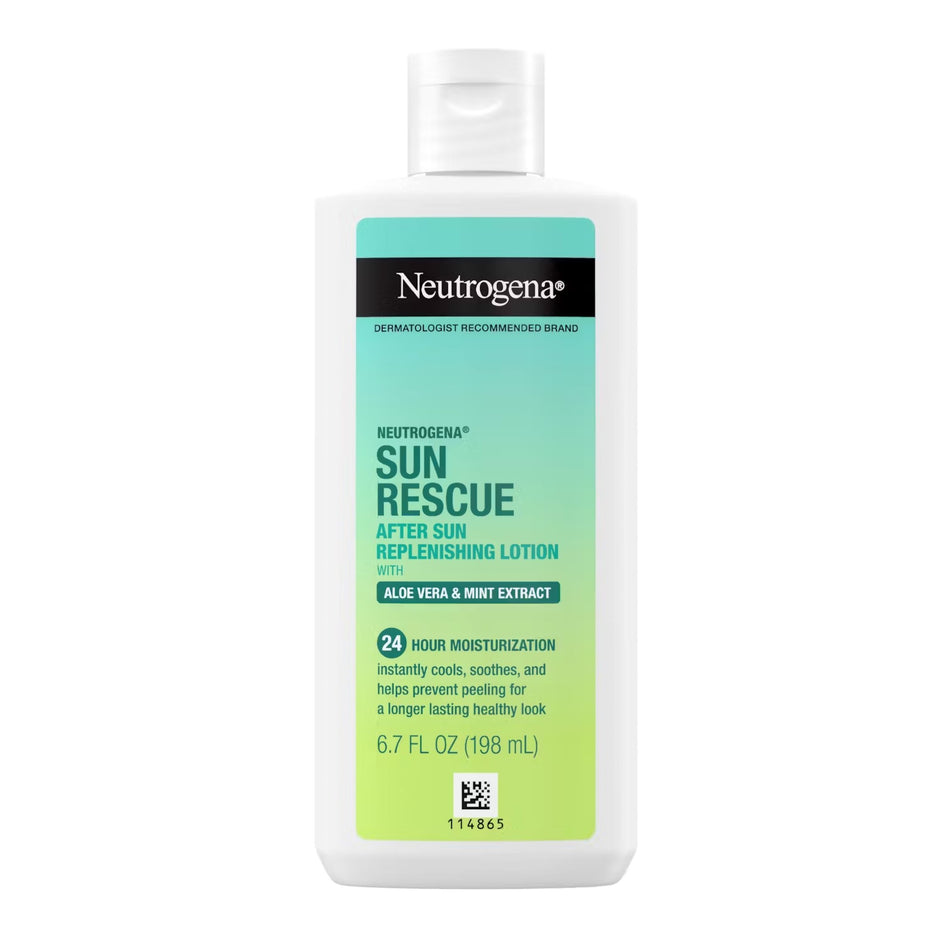 Neutrogena Sun Rescue After Sun Replenishing Lotion, 6.7 oz.-Hand and Body Moisturizer Neutrogena Sun Rescue 6.7 oz. Bottle Scented Lotion