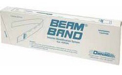 Beam Identification Band, 1 x 11 Inch-Identification Wristband Beam Write On Band Adhesive Closure Without Legend