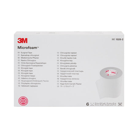 3M™ Microfoam™ Foam / Acrylic Adhesive Medical Tape, 2 Inch x 5-1/2 Yard, White - Wound Care>General Wound Care>Medical Ta...