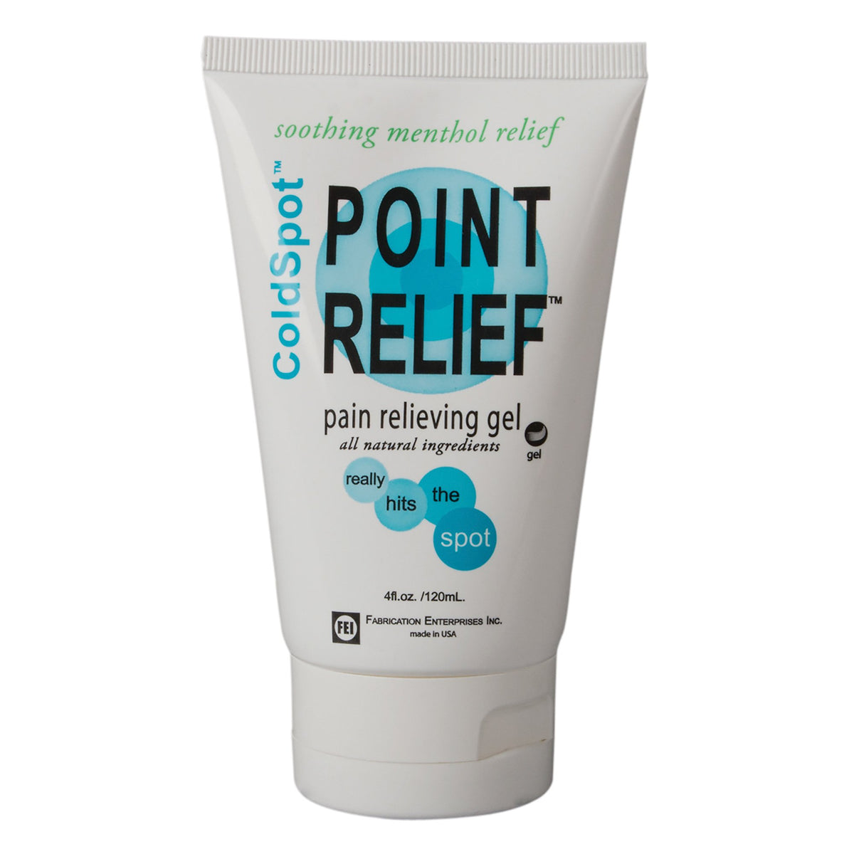 Point Relief ColdSpot Topical Pain Relief-Topical Pain Relief Point Relief ColdSpot 0.06% - 12% Strength Menthol / Methyl Salicylate Topical Gel 4 oz.