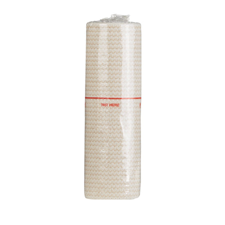 McKesson Hook and Loop Closure Elastic Bandage, 6 Inch x 5 Yard-Elastic Bandage McKesson 6 Inch X 5 Yard Single Hook and Loop Closure Tan NonSterile Standard Compression