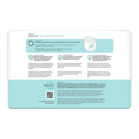 ComfortCare™ Absorbent Underwear, Extra Large - Incontinence>Adult Briefs and Protective Undergarments - Principle Busines...