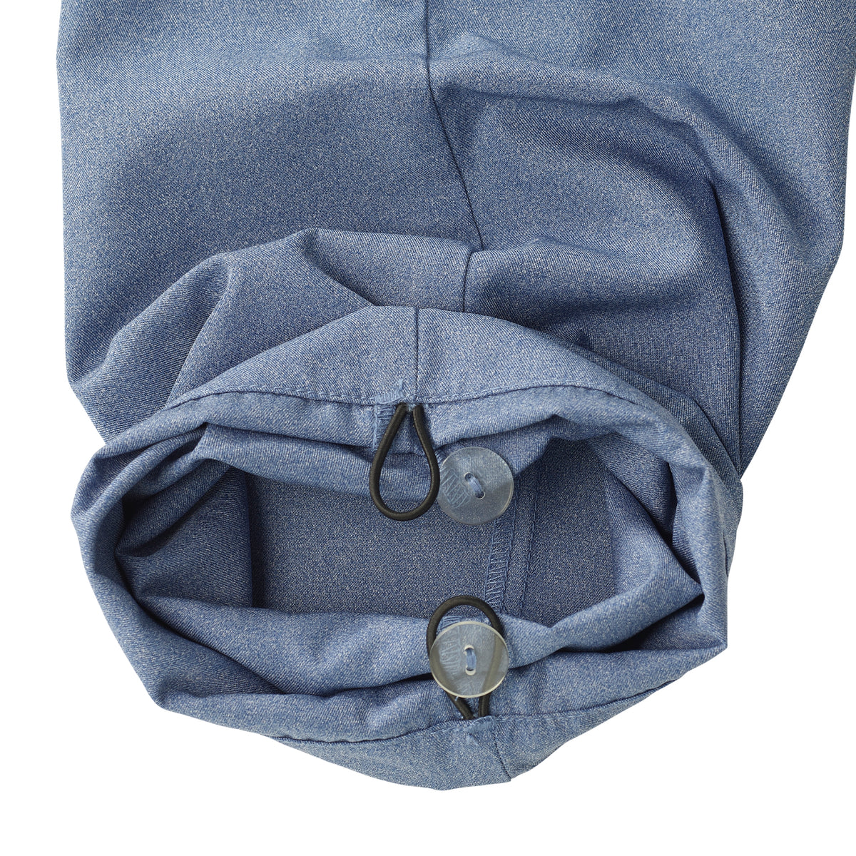 Silverts® Women's Open Back Gabardine Pant, Heather Chambary Blue, 3X-Large