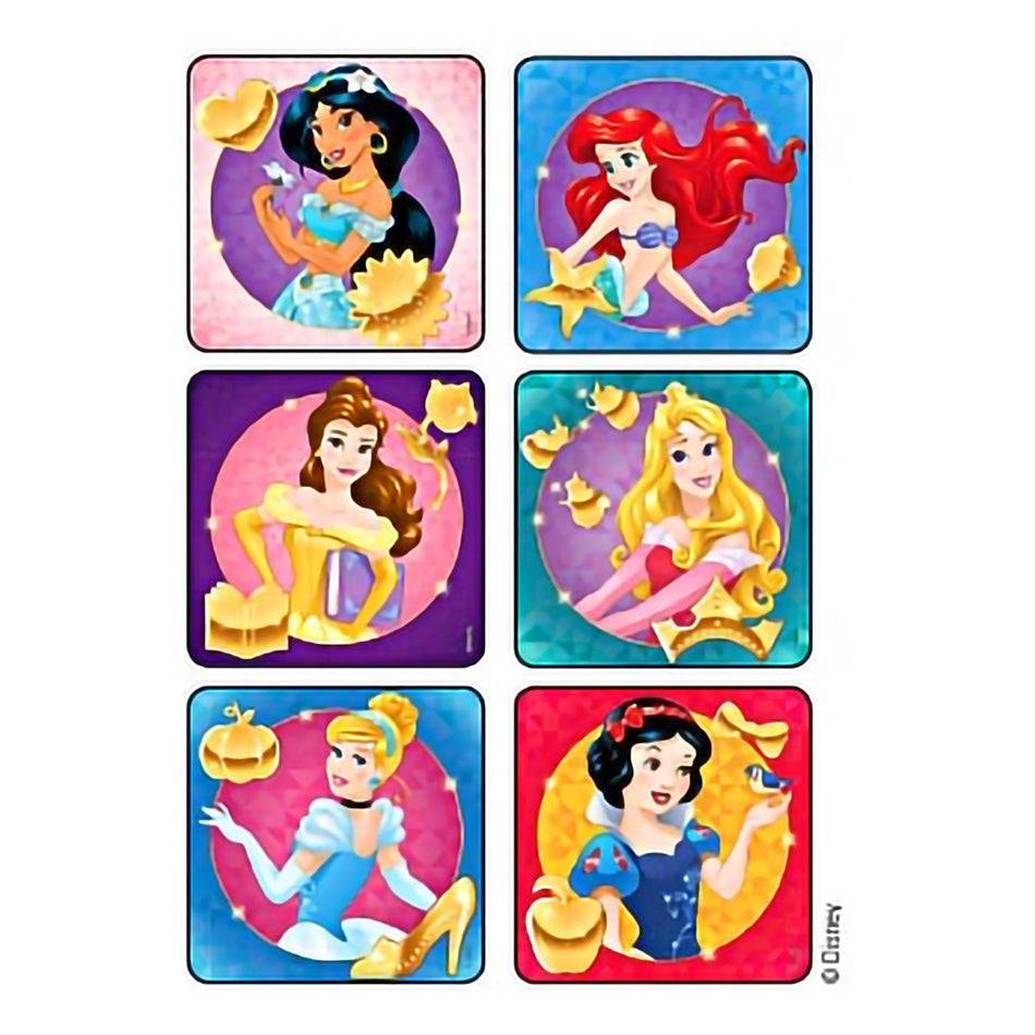 Medibadge Disney Princesses Sticker-Kids Love Stickers 90 per Pack Disney Princesses Sticker 2-1/2 Inch